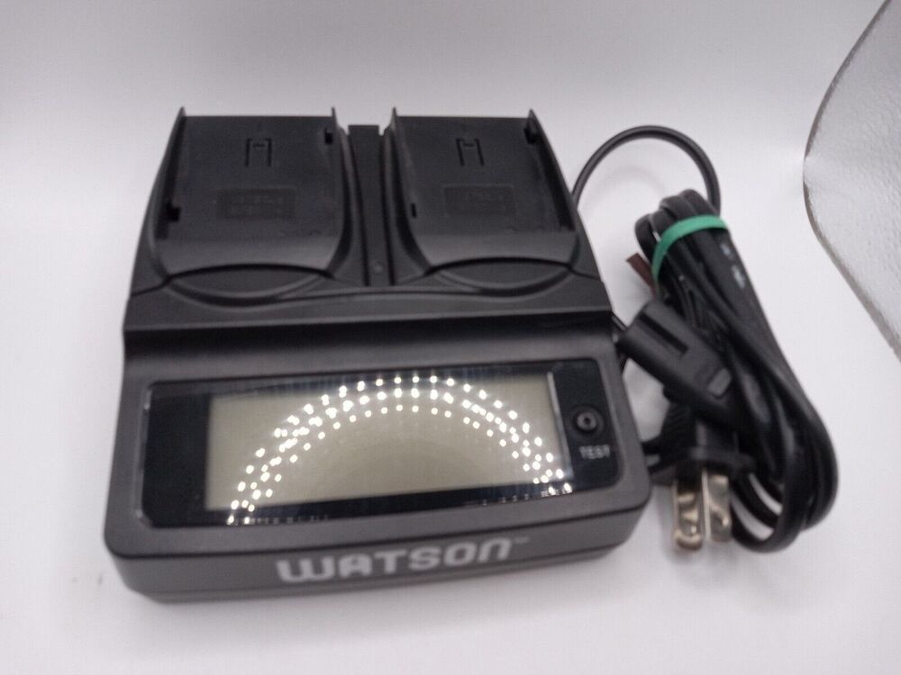 Watson Duo Charger For Nikon EN-EL15 With Power Cord